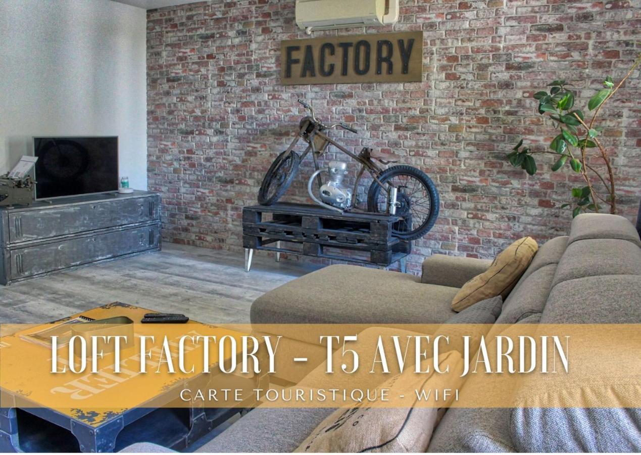The Loft Factory 4 Chambres Vue Garonne + Jardin Lormont Kültér fotó